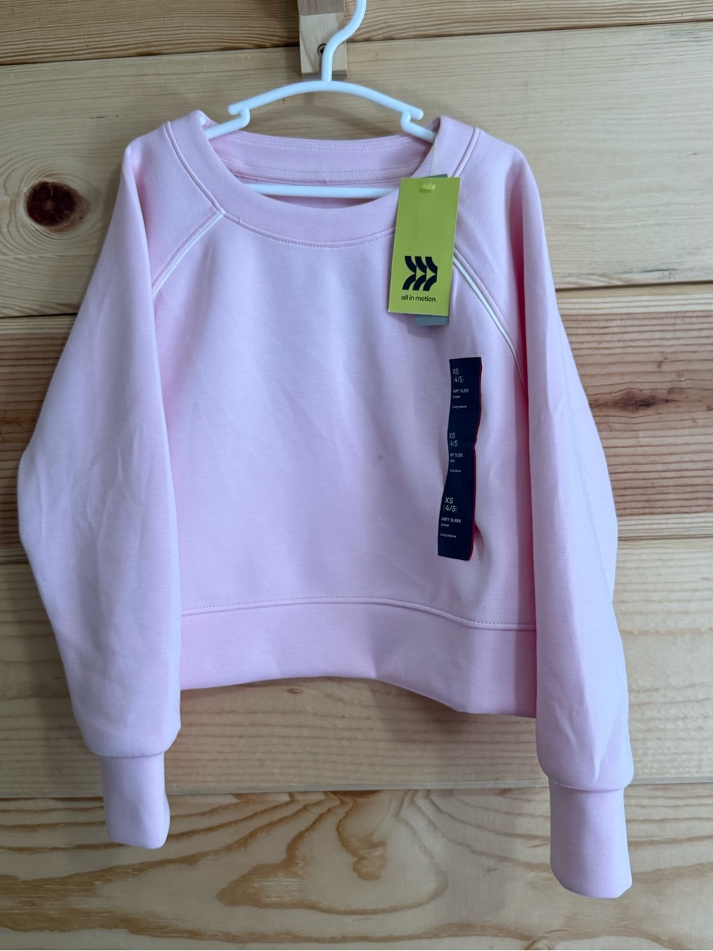 Girls All in motion sweater (4T/5T) XS